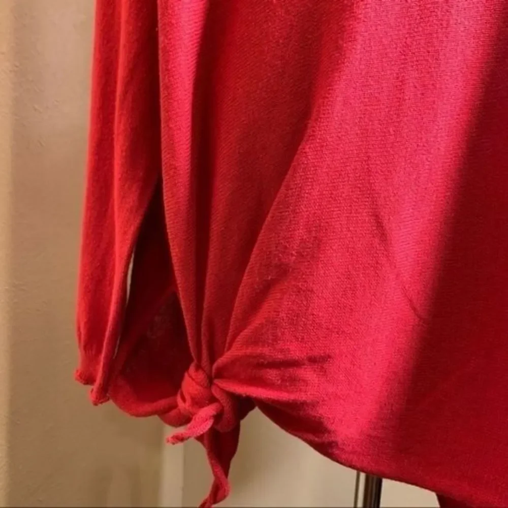 RD STYLE | Oversized Crimson Red Tunic Sweater - Medium - Picture 9 of 11